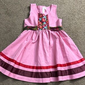 Matilda Jane Pink Floral Kids Dress